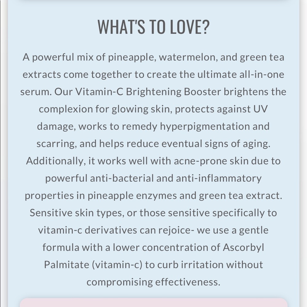 •Clean Skin Club• Vitamin C Brightening Booster - Picture 9 of 9